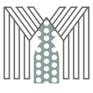 M Letter Tie Logo PNG Vector