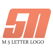 M5 Letter Logo PNG Vector