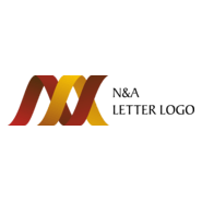 N A Letter Logo PNG Vector