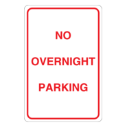 No overnight park Logo PNG Vector