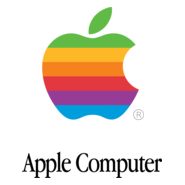 Old Apple Computer Logo PNG Vector