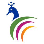 Peacock Colour Logo PNG Vector
