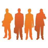 People Silhouettes Designs Logo PNG Vector