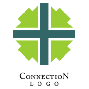 Plus Arrow Web Connection Logo PNG Vector