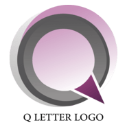 Q Alphabet Design Logo PNG Vector
