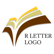 R Letter Logo PNG Vector