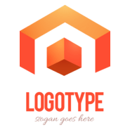 Red IT or Corporation Logo PNG Vector