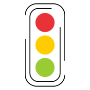 Road Signal Logo PNG Vector