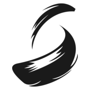 S Brush Letter Logo PNG Vector