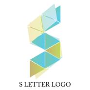 S Letter Design Logo PNG Vector
