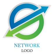 S Web Network Connection Logo PNG Vector