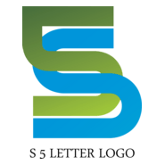 S5 Letter Logo PNG Vector
