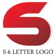 S6 Letter Logo PNG Vector