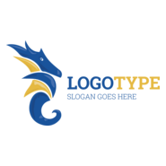 Seahorse Logo PNG Vector