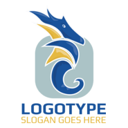 Seahorse Logo PNG Vector