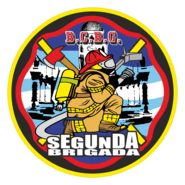 Segunda Brigada, Bomberos de Guayaquil Logo PNG Vector
