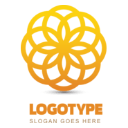 Spiral Circle Ring Logo PNG Vector