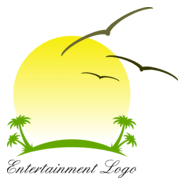 Sun Bird Beach Entertainment Logo PNG Vector