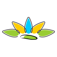 Sun Flower Logo PNG Vector