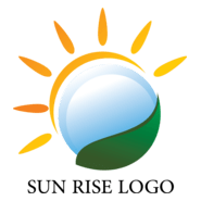 Sun Green Logo PNG Vector