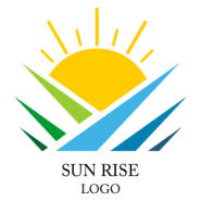 Sunrise Sun Logo PNG Vector