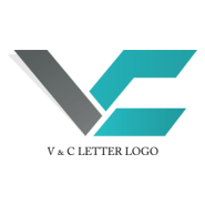 V C Letter Logo PNG Vector