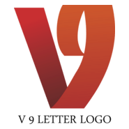 V9 Letter Logo PNG Vector