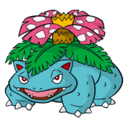 Venusaur Logo PNG Vector