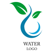 Water Nature Leaf Inspiration Logo PNG Vector