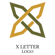 X Arrow Letter Logo PNG Vector