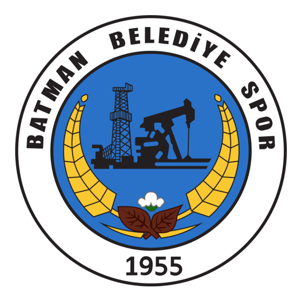1955 Batman Belediye Spor Kulübü Logo PNG Vector