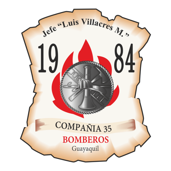 35 Cia Jefe Luis Villacres Logo PNG Vector