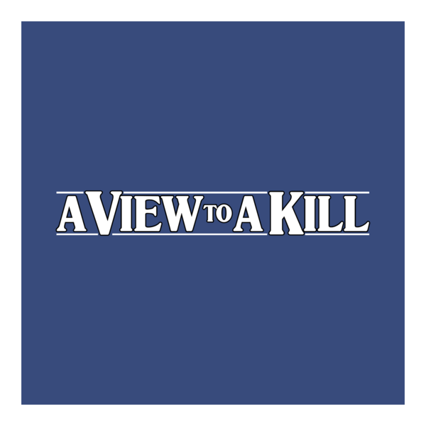 A view to a Kill Logo PNG Vector