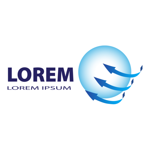 arrow globe company Logo PNG Vector