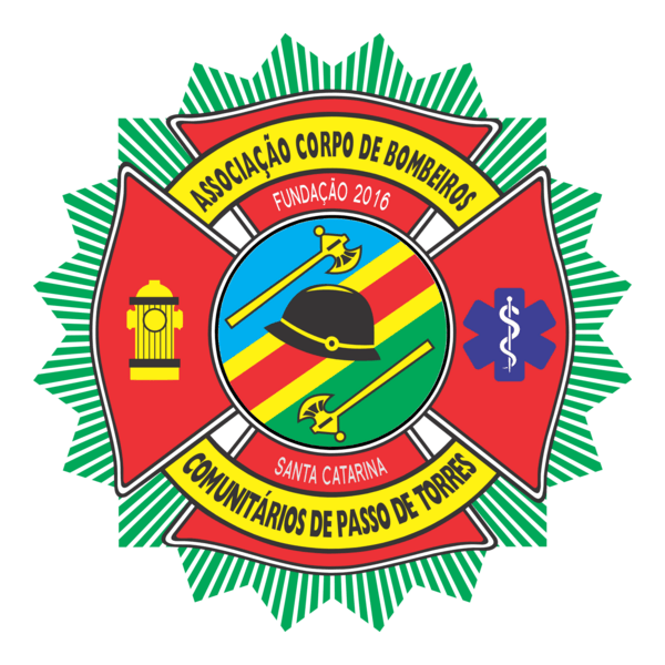 Associação Bombeiros Comun. de Passo de Torres Logo PNG Vector
