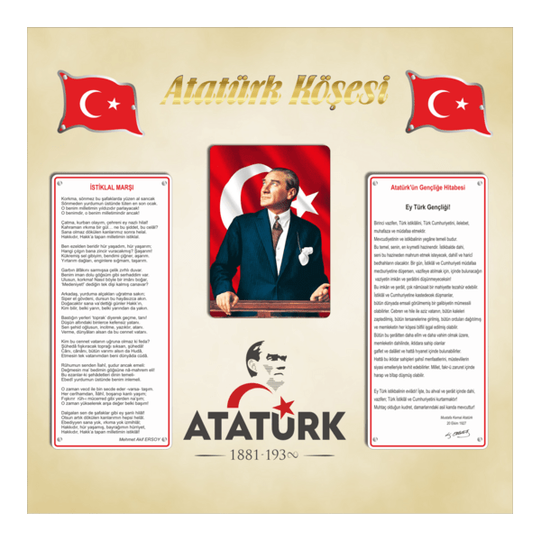 Atatürk Köşesi Logo PNG Vector