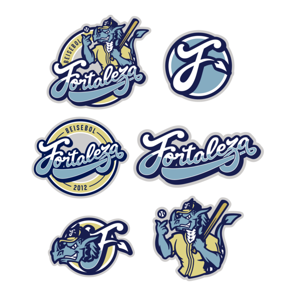 Beisebol Fortaleza Logo PNG Vector