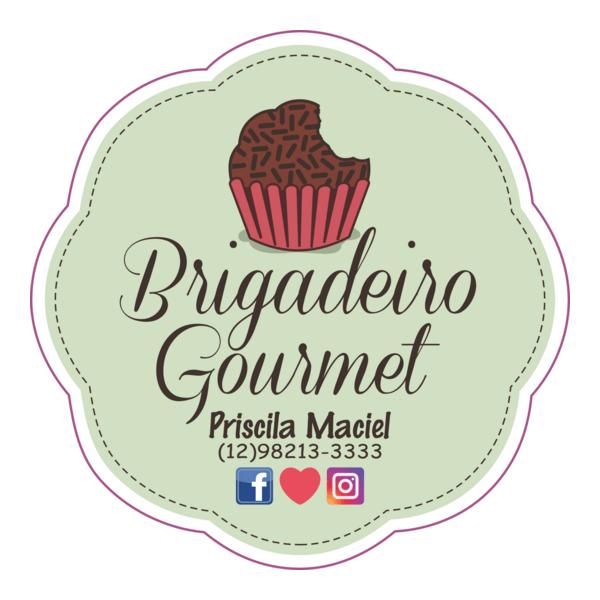 Brigadeiro Priscila Logo PNG Vector