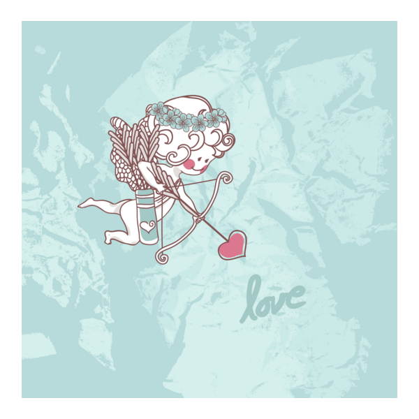 cartoon valentine Logo PNG Vector