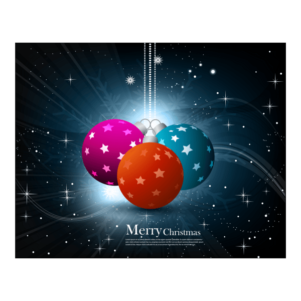 christmas ball hanging Logo PNG Vector