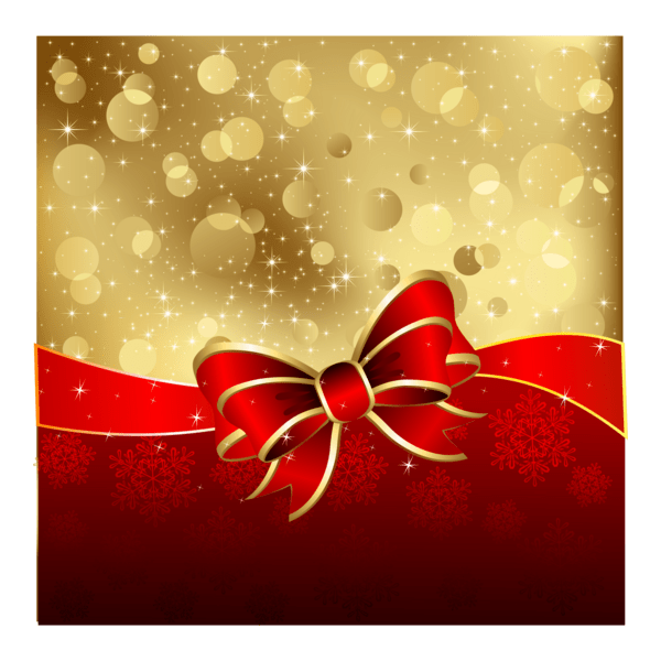 christmas card bow Logo PNG Vector