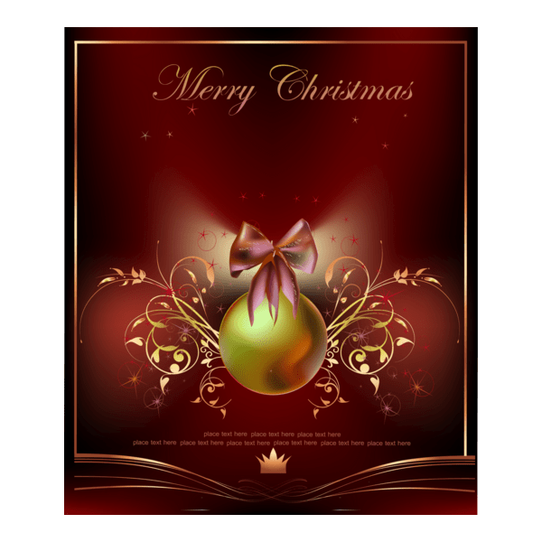 christmas decorations Logo PNG Vector
