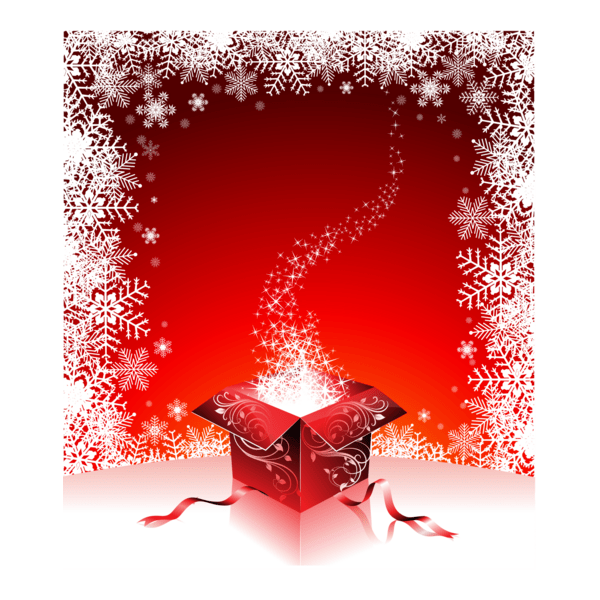 christmas gift box Logo PNG Vector