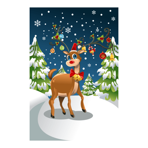 christmas scene Logo PNG Vector