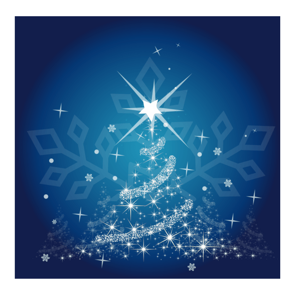 christmas tree blues Logo PNG Vector