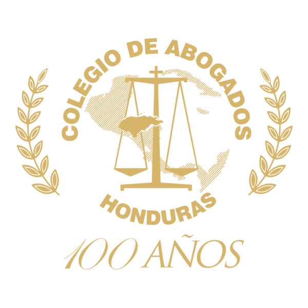 Colegio de Abogados de Honduras 100 años Logo PNG Vector
