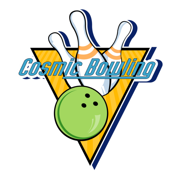 Cosmic Bowling Logo PNG Vector