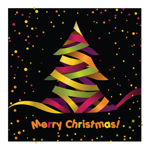 creative christmas tree Logo PNG Vector