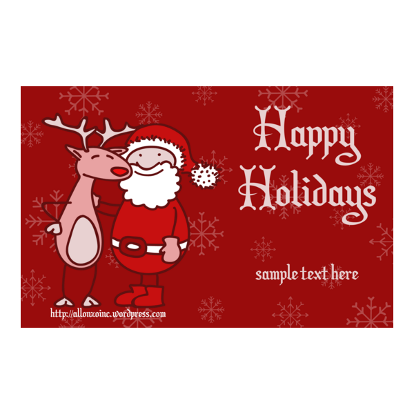 cute christmas Logo PNG Vector