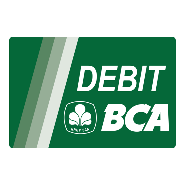 Debit BCA green Logo PNG Vector